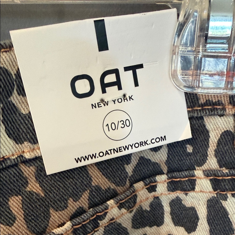 Oat New York Leopard Print Pants - Picture 3 of 4
